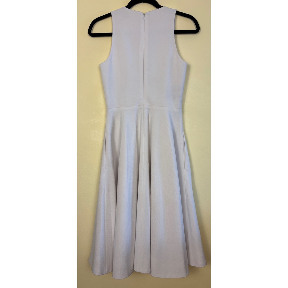 NWOT DRESS THE POPULATION Catalina Fit & Flare Cocktail Dress Off-White Women XS - Picture 7 of 13